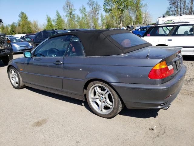 WBABS53401JU83660 - 2001 BMW 3 SERIES CI GRAY photo 2