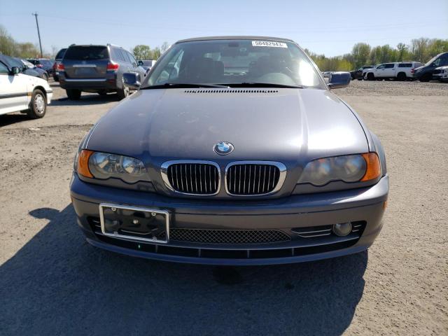 WBABS53401JU83660 - 2001 BMW 3 SERIES CI GRAY photo 5