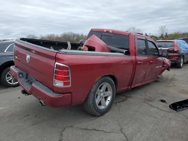 1C6RD7HT9CS177410 - 2012 DODGE RAM 1500 SPORT MAROON photo 3