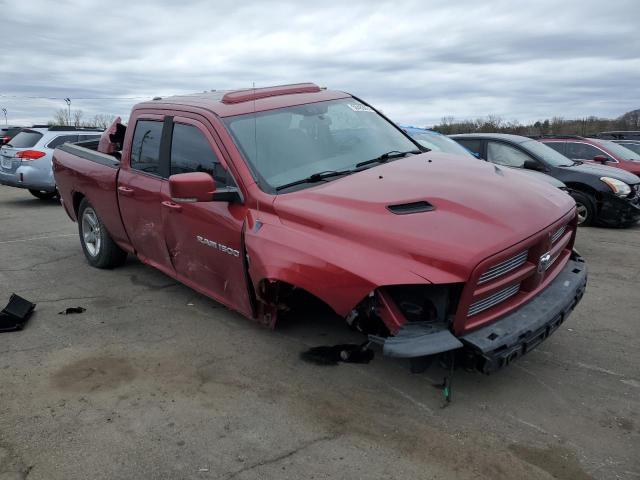 1C6RD7HT9CS177410 - 2012 DODGE RAM 1500 SPORT MAROON photo 4