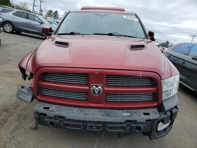 1C6RD7HT9CS177410 - 2012 DODGE RAM 1500 SPORT MAROON photo 5