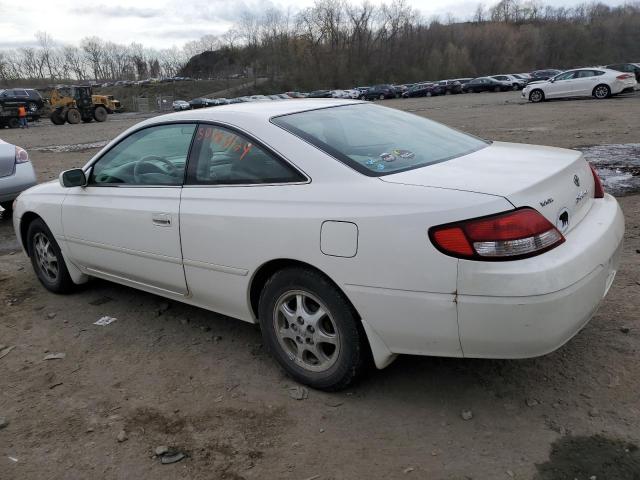 2T1CG22P0YC368727 - 2000 TOYOTA CAMRY SOLA SE WHITE photo 2