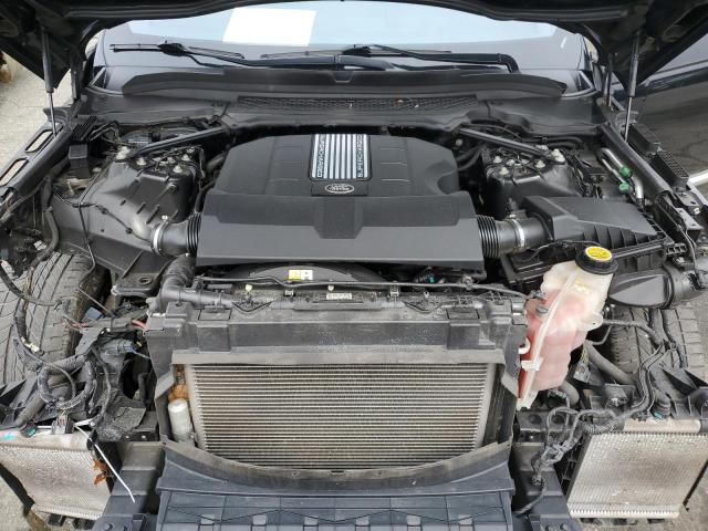 SALGS2PFXGA286130 - 2016 LAND ROVER RANGE ROVE HSE BLACK photo 12