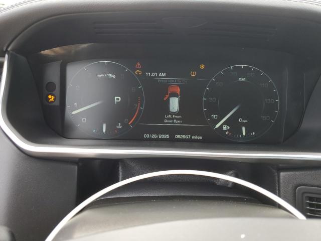 SALGS2PFXGA286130 - 2016 LAND ROVER RANGE ROVE HSE BLACK photo 9