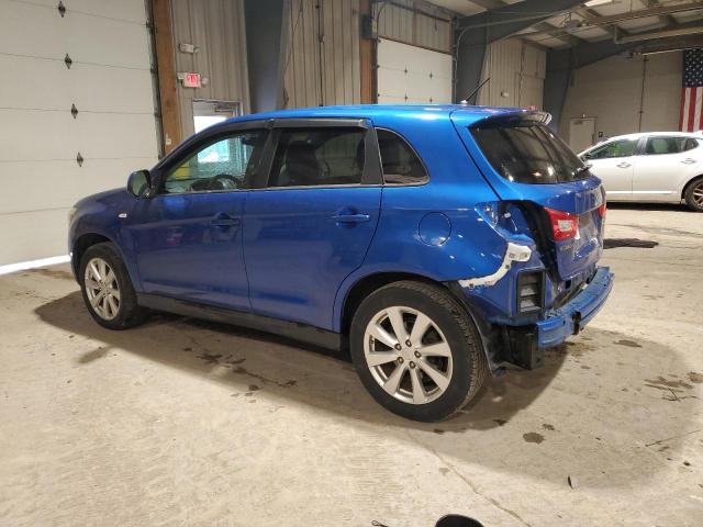 4A4AR3AU6FE022411 - 2015 MITSUBISHI OUTLANDER ES BLUE photo 2