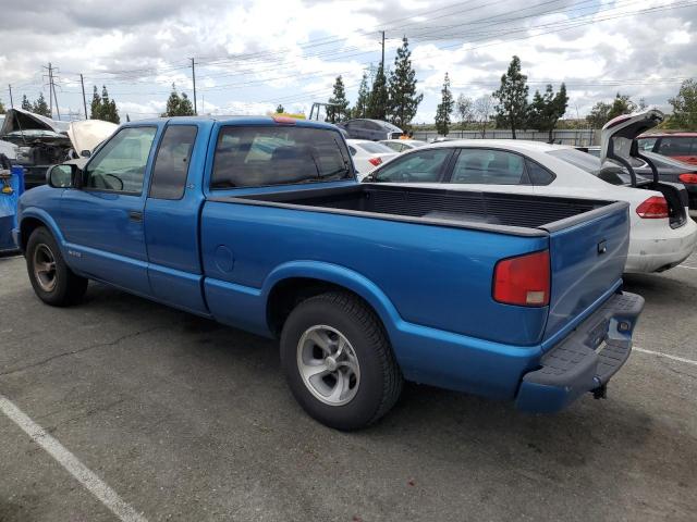 1GCCS19W028138257 - 2002 CHEVROLET S10 S10 BLUE photo 2