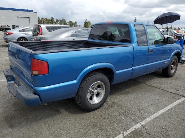 1GCCS19W028138257 - 2002 CHEVROLET S10 S10 BLUE photo 3