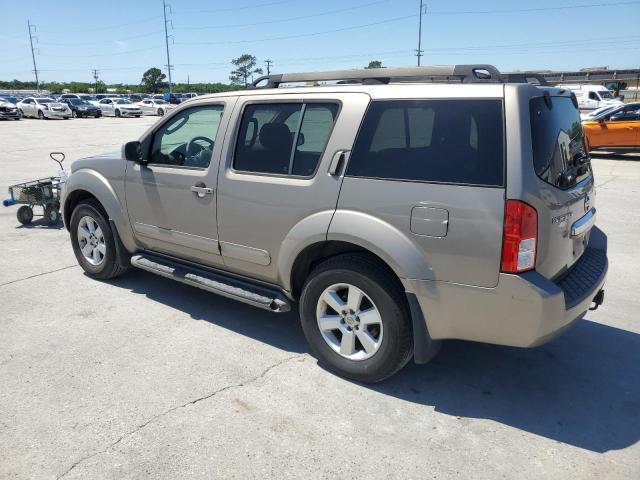 5N1AR18U88C617756 - 2008 NISSAN PATHFINDER S GOLD photo 2