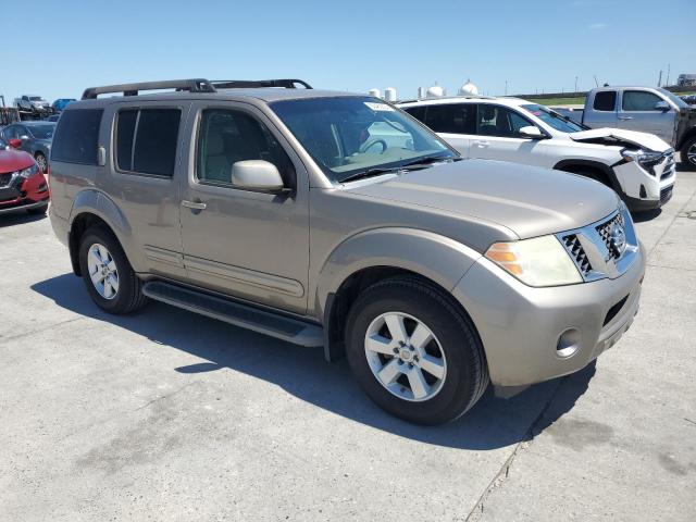 5N1AR18U88C617756 - 2008 NISSAN PATHFINDER S GOLD photo 4