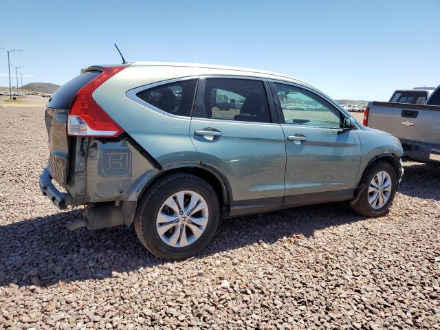 2HKRM3H72CH508122 - 2012 HONDA CR-V EXL GREEN photo 3