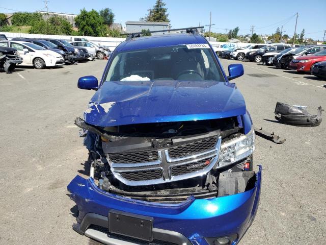 3C4PDCBG3CT223901 - 2012 DODGE JOURNEY SXT BLUE photo 5