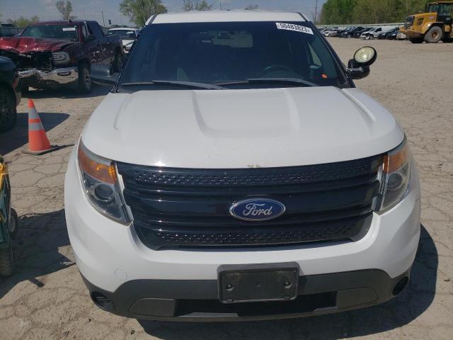 1FM5K8AR4DGB30013 - 2013 FORD EXPLORER POLICE INTERCEPTOR WHITE photo 5