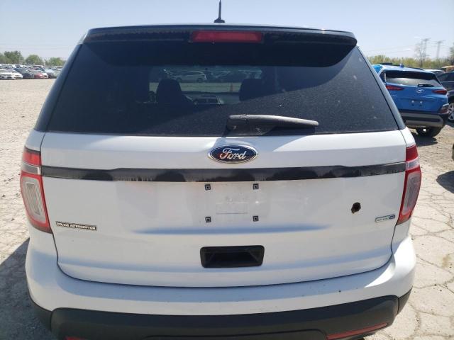 1FM5K8AR4DGB30013 - 2013 FORD EXPLORER POLICE INTERCEPTOR WHITE photo 6