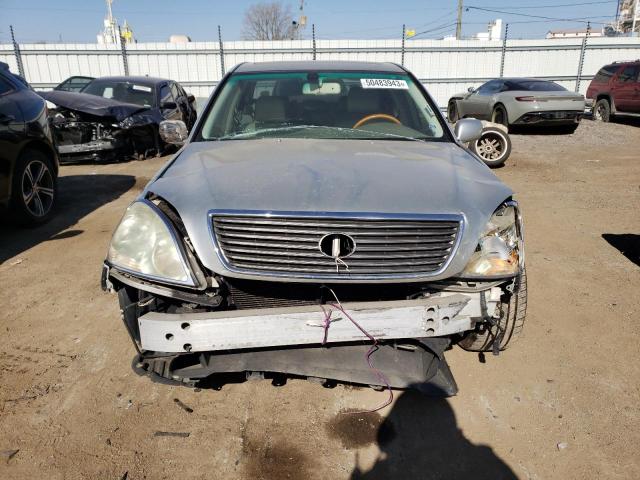 JTHBN30F130096014 - 2003 LEXUS LS 430 SILVER photo 5