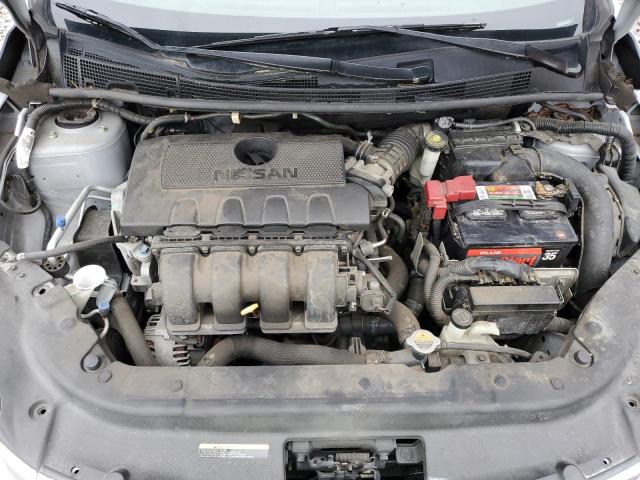 3N1AB7AP8FL678898 - 2015 NISSAN SENTRA S SILVER photo 11