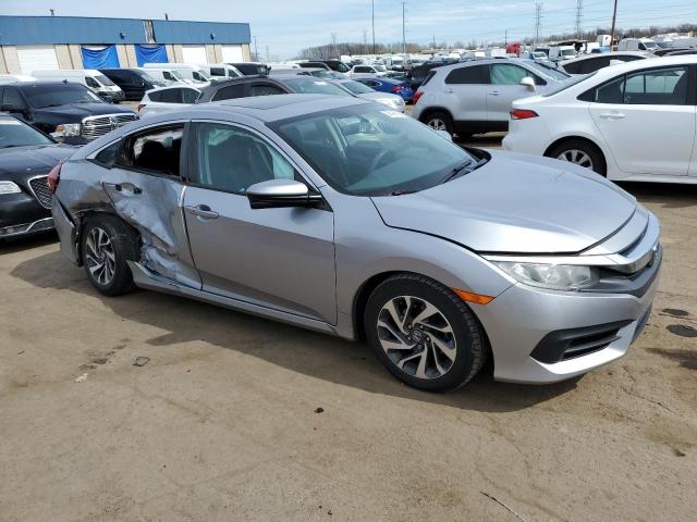 19XFC2F75GE066241 - 2016 HONDA CIVIC EX SILVER photo 4