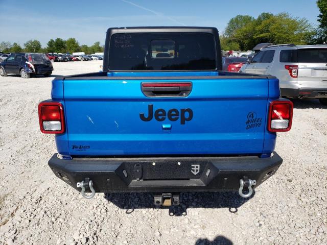 1C6HJTAG4NL128526 - 2022 JEEP GLADIATOR SPORT BLUE photo 6