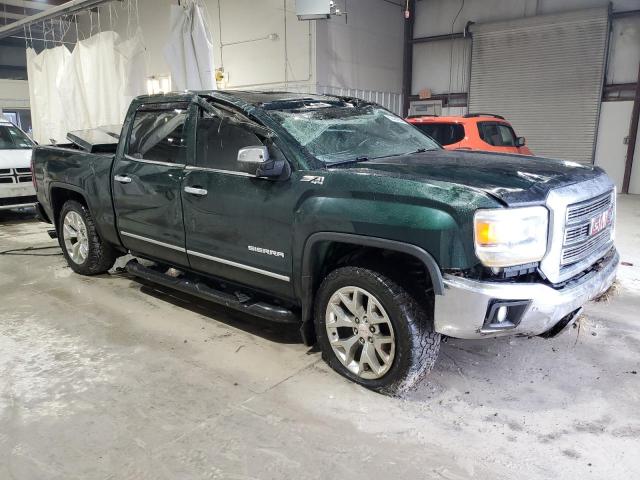 3GTU2VEJ0FG236324 - 2015 GMC SIERRA K1500 SLT GREEN photo 4