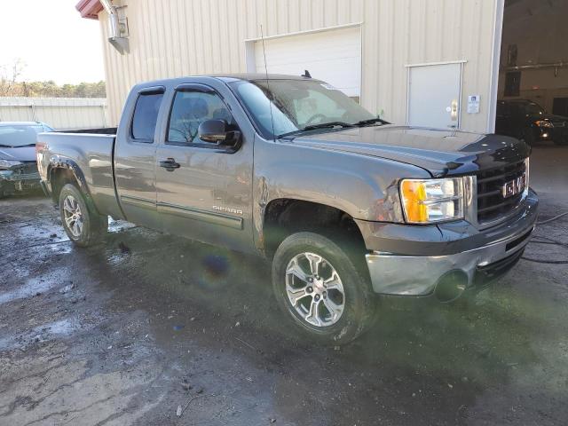 1GTR2VE39BZ444963 - 2011 GMC SIERRA K1500 SLE GRAY photo 4