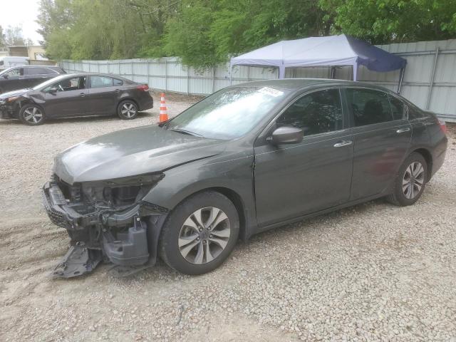 1HGCR2F34EA013157 - 2014 HONDA ACCORD LX GRAY photo 1