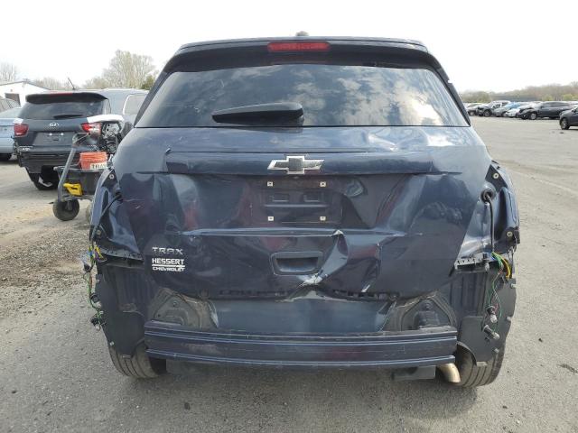 3GNCJKSB1KL192563 - 2019 CHEVROLET TRAX LS BLUE photo 6