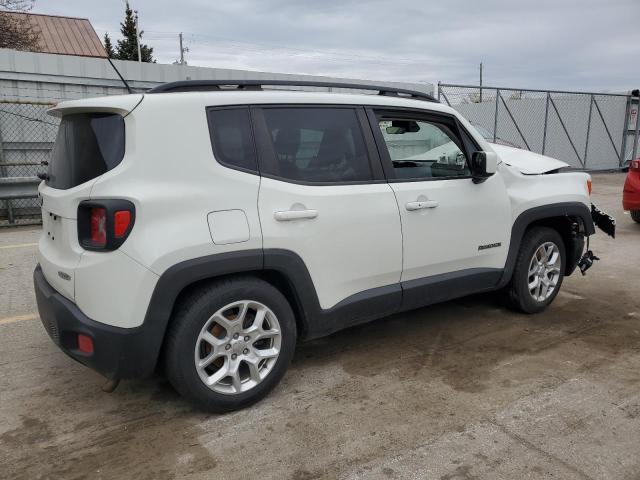 ZACCJABT2GPE00508 - 2016 JEEP RENEGADE LATITUDE WHITE photo 3