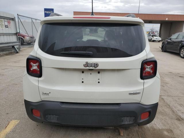 ZACCJABT2GPE00508 - 2016 JEEP RENEGADE LATITUDE WHITE photo 6