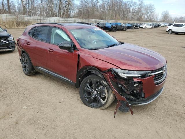 LRBFZPR46PD200655 - 2023 BUICK ENVISION ESSENCE Qırmızı foto 4