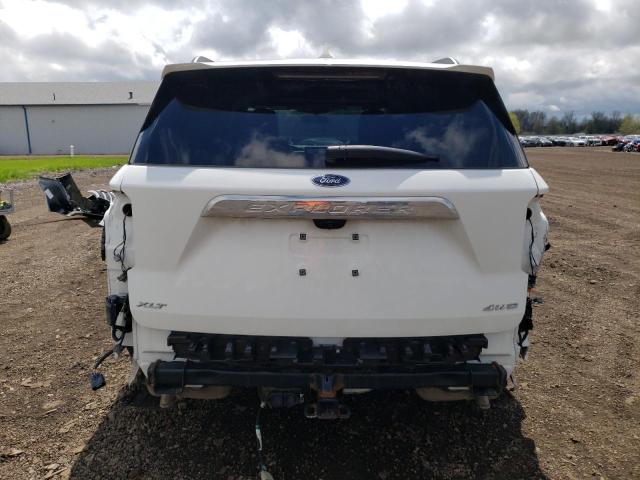 1FMSK8DH4MGA29169 - 2021 FORD EXPLORER XLT WHITE photo 6