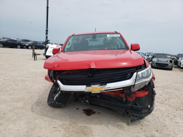 1GCGSCEN8K1105137 - 2019 CHEVROLET COLORADO LT RED photo 5