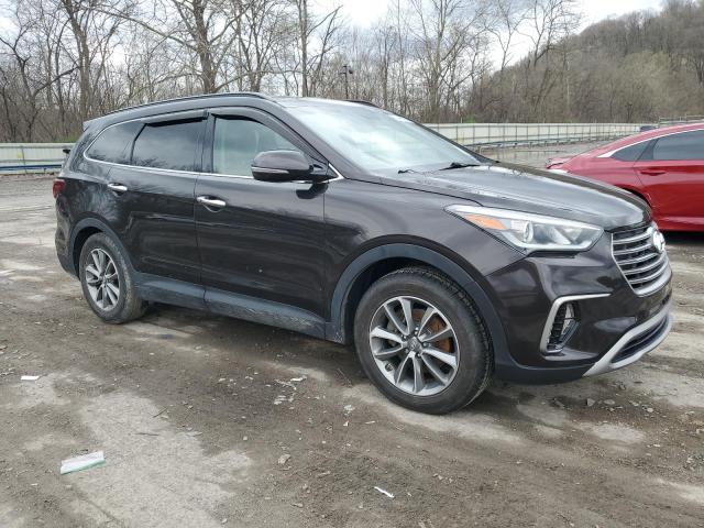 KM8SNDHFXHU203570 - 2017 HYUNDAI SANTA FE SE BLACK photo 4