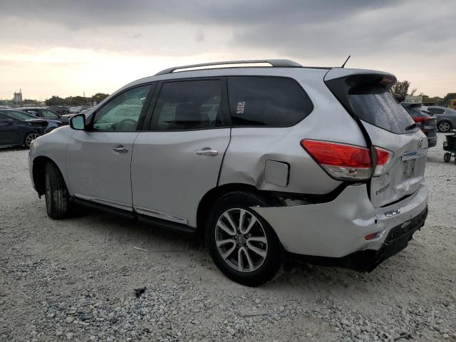5N1AR2MN6EC602589 - 2014 NISSAN PATHFINDER S SILVER photo 2