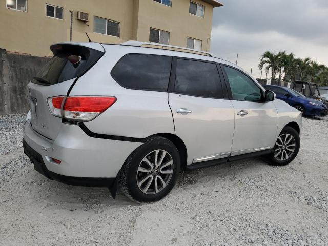 5N1AR2MN6EC602589 - 2014 NISSAN PATHFINDER S SILVER photo 3