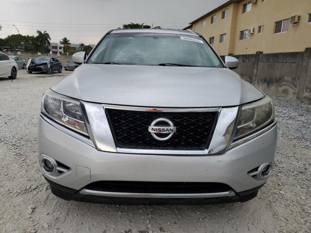5N1AR2MN6EC602589 - 2014 NISSAN PATHFINDER S SILVER photo 5