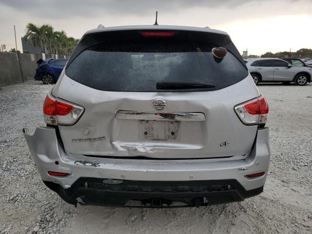 5N1AR2MN6EC602589 - 2014 NISSAN PATHFINDER S SILVER photo 6
