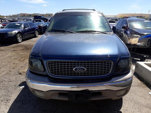 1FMRU17W41LB73964 - 2001 FORD EXPEDITION EDDIE BAUER BLUE photo 5