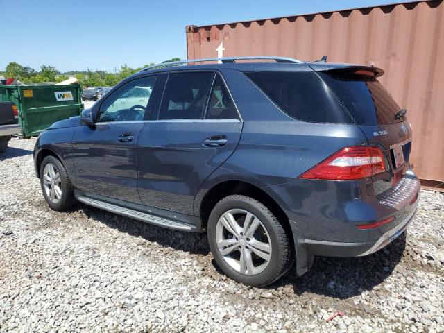 4JGDA5HB4DA250743 - 2013 MERCEDES-BENZ ML 350 4MATIC CHARCOAL photo 2
