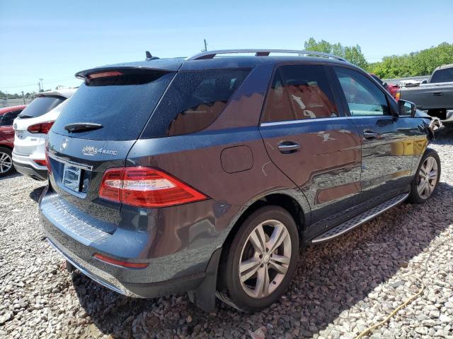 4JGDA5HB4DA250743 - 2013 MERCEDES-BENZ ML 350 4MATIC CHARCOAL photo 3