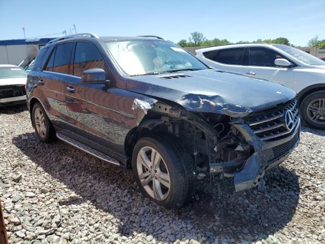 4JGDA5HB4DA250743 - 2013 MERCEDES-BENZ ML 350 4MATIC CHARCOAL photo 4