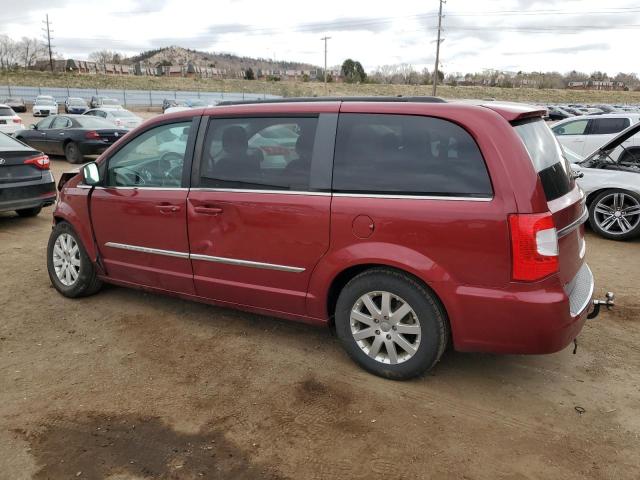 2C4RC1BG9FR752194 - 2015 CHRYSLER TOWN & COU TOURING RED photo 2