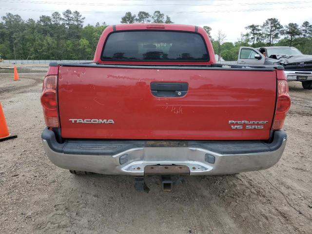 3TMJU62N96M008897 - 2006 TOYOTA TACOMA DOUBLE CAB PRERUNNER RED photo 6
