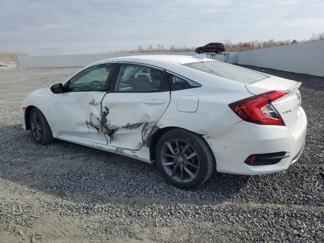 19XFC1F75LE023233 - 2020 HONDA CIVIC EXL WHITE photo 2