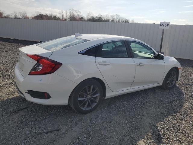 19XFC1F75LE023233 - 2020 HONDA CIVIC EXL WHITE photo 3