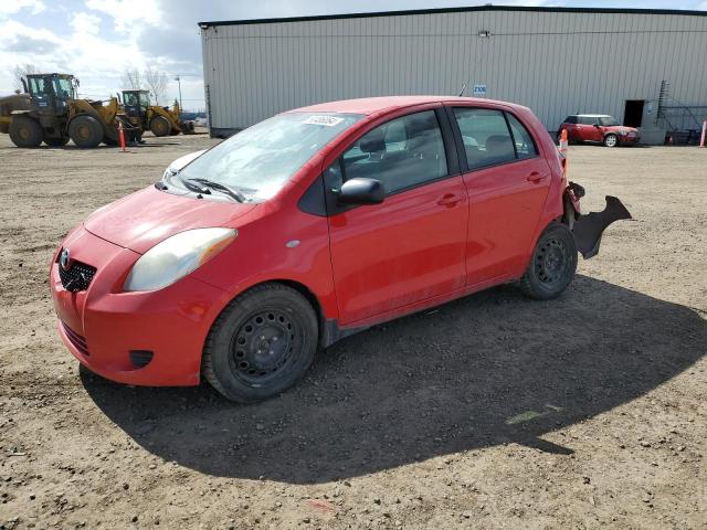 JTDKT923685193040 - 2008 TOYOTA YARIS RED photo 1