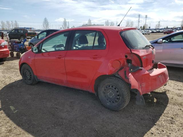 JTDKT923685193040 - 2008 TOYOTA YARIS RED photo 2