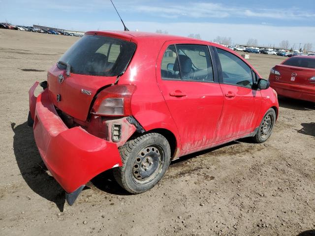 JTDKT923685193040 - 2008 TOYOTA YARIS RED photo 3