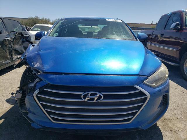 5NPD84LF5HH051705 - 2017 HYUNDAI ELANTRA SE BLUE photo 5