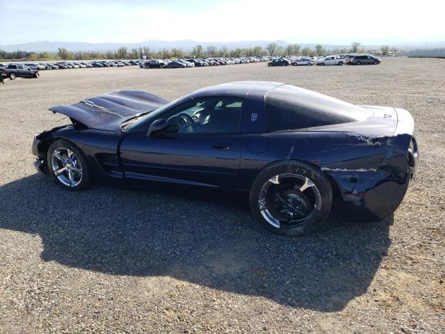 1G1YY22G815109465 - 2001 CHEVROLET CORVETTE BLUE photo 2