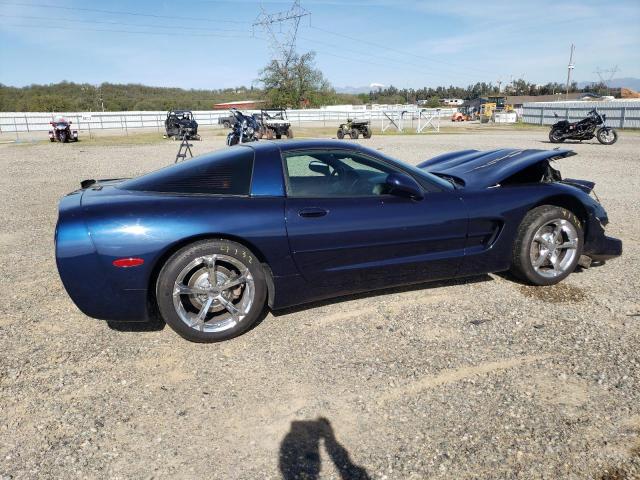 1G1YY22G815109465 - 2001 CHEVROLET CORVETTE BLUE photo 3