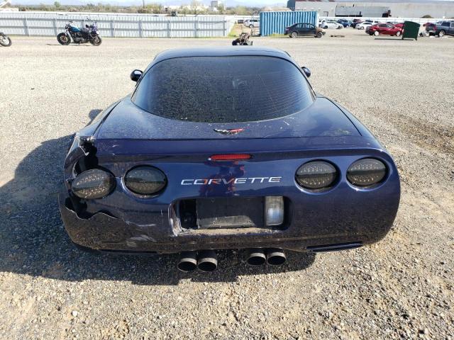 1G1YY22G815109465 - 2001 CHEVROLET CORVETTE BLUE photo 6